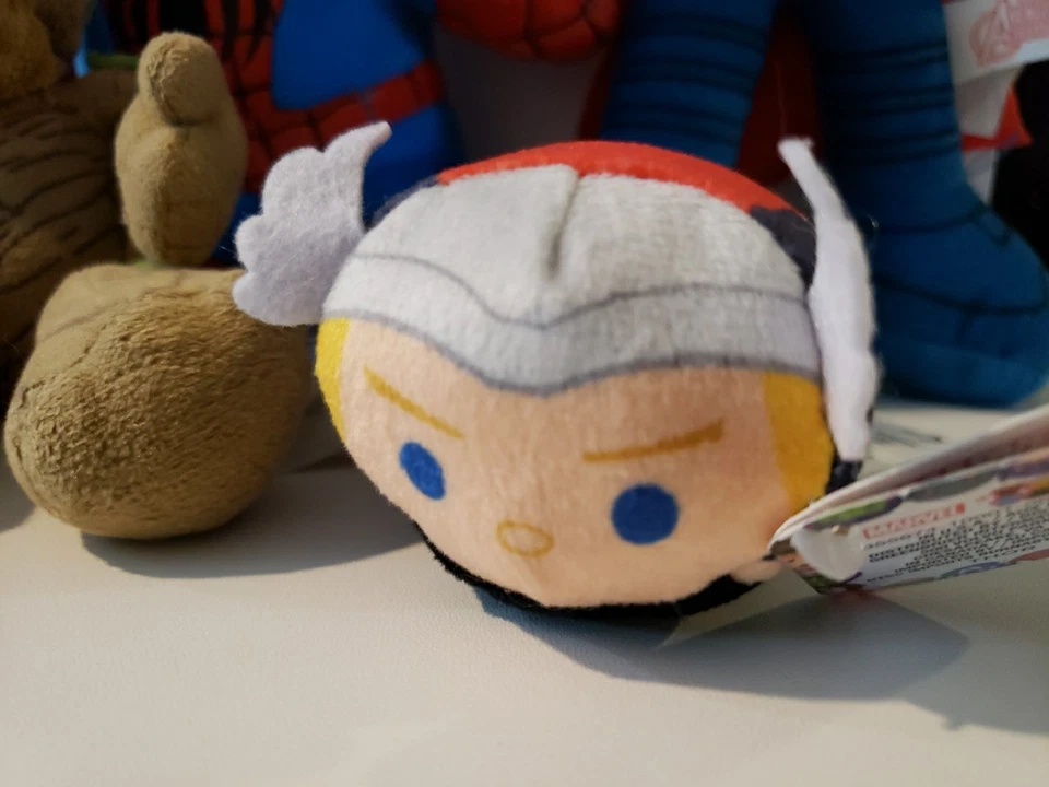 Juego de Peluche Marvel Spider-Man Iron Man Groot Thor Monica Rambeau 3"-9" Ty... Foto 2 de 4