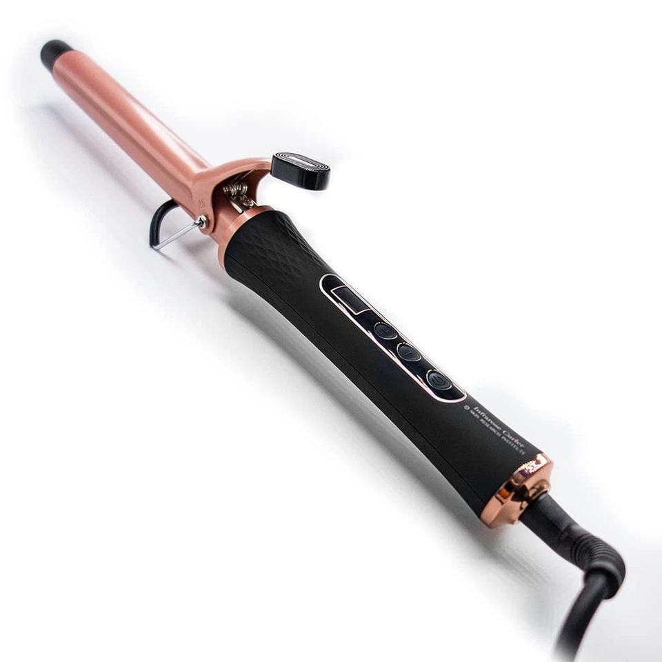 Infrarose Infrared Curling Iron – Tourmaline Ceramic Wand for Frizz-Free Curls - Image 3 of 4