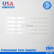 For GE WE1M1067 100 WE1M504 10 Dryer Bearing Slides Front-Drum Glides 20-Pack
