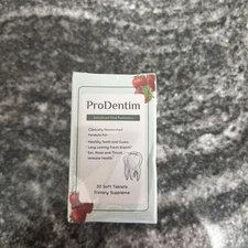 ProDentim Probiotics For Healthy Teeth And Gums 30 soft tablets 1 Bottle