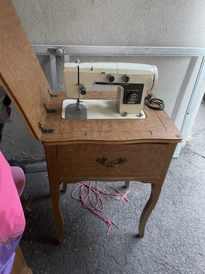 Vintage Montgomery Ward Signature Sewing Machine Cabinet | eBay