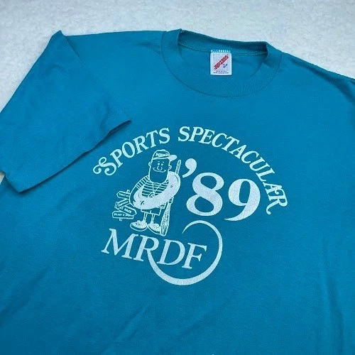 JERZEES Blue 1980s Vintage T-Shirts for Men | eBay