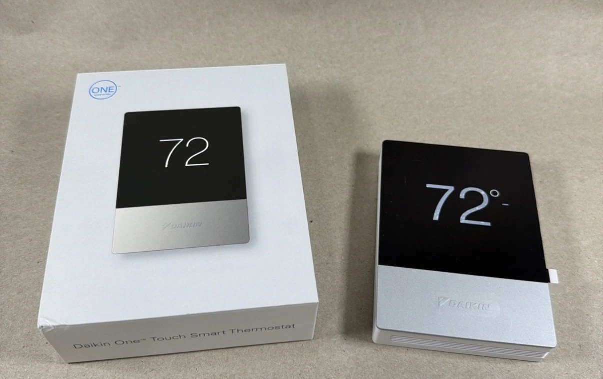 Daikin One Touch Smart Thermostat 3.5" Touchscreen Silver DTST-TOU-A