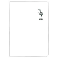 Daigo 2026 Planner, Mill Weekly, A6, White, E7770, 2025, December Start 