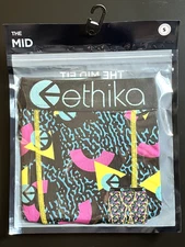 Ethika MID Boxer Briefs | Vice | 90's Saved By The Bell | Size Small