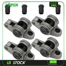 for Chevy Stainless Steel Roller Rocker Arms SBC 350 1.6 Ratio 7/16'' Set + Nuts