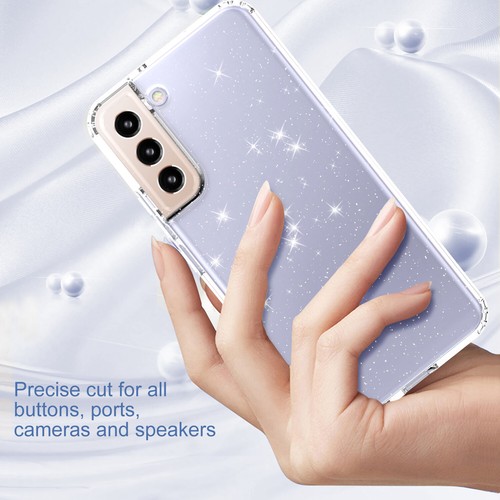 For Samsung Galaxy S23 S22 S21 Note20 Luxury Glitter Clear Sparkle Soft Case - Picture 22 of 35