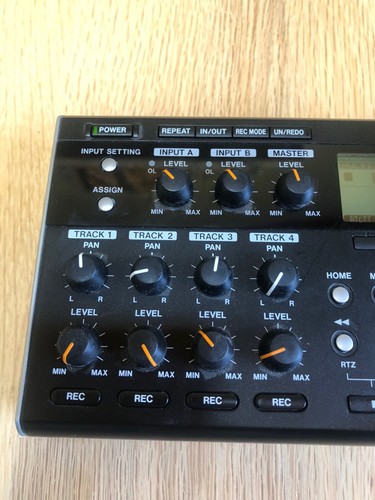 TASCAM DP-004 Digital Multi Track Recorder 2IN / 4TR POCKETSTUDIO No AC Cord - Picture 4 of 11