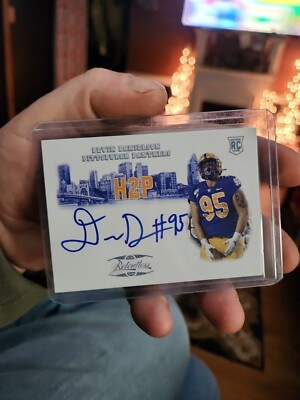 Devin Danielson Pitt Panthers Signed Autographed Card