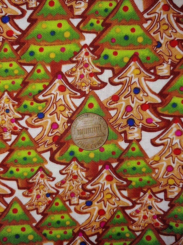 2yds Blank Quilting Gingerbread Factory Elizabeth Medley 1625 45"w - Image 3 of 4