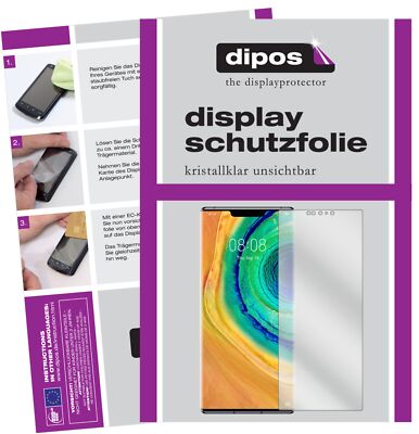 5x Schutzfolie für Huawei Mate 30 Pro Display Folie klar Displayschutzfolie