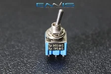 TOGGLE SWITCH DPDT ON OFF ON MINI 3 AMP 250V 6 AMP 125V 6 PIN EC-2550