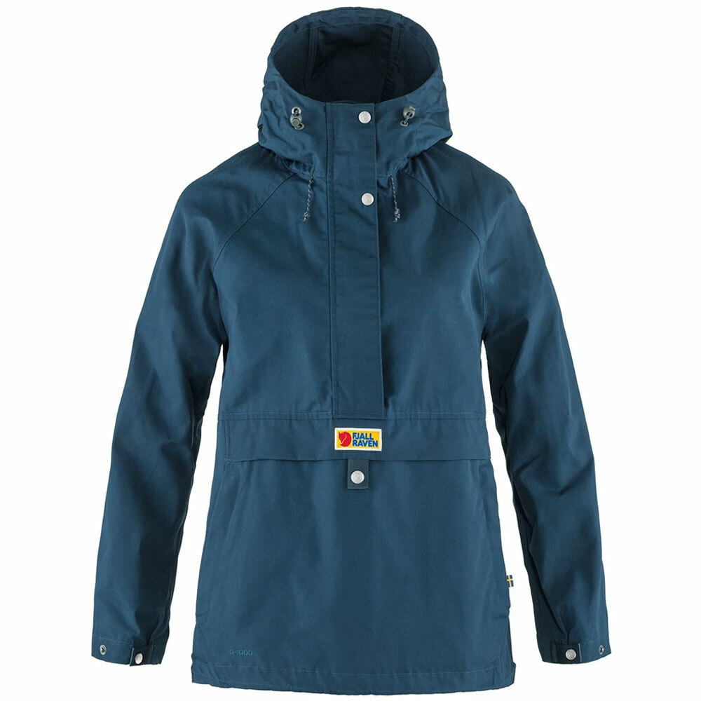 Fjällräven Vardag Anorak Giacca da Escursionismo Donna Leggera Outdoor Trekking Blu foto 5