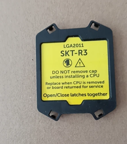 QTY 10 FOXCONN LGA 2011 SKT-R3 CPU SOCKET Black PROTECTOR COVER Intel LOTES