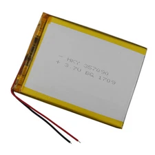 3.7V 3500mAh 12.95Wh Li-Polymer Li Battery 357090 For GPS iPAQ PSP Tablet PC
