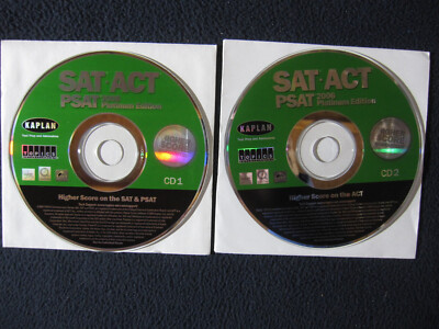 Kaplan SAT/ACT 2006 Platinum Edition [2 CD Set] Windows 2000/98/XP