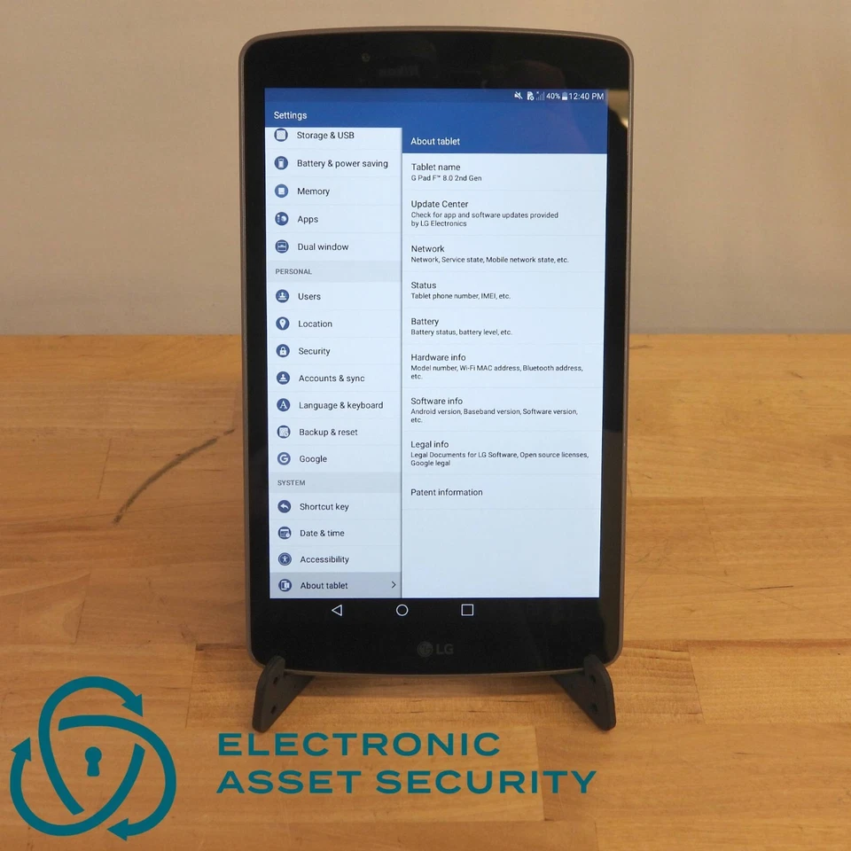 LG G Pad F 8.0 2nd generation 16 GB internal + 32GB Micro SD - Image 2 of 4