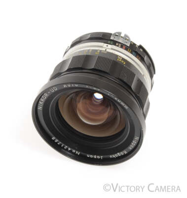 Nikon Nikkor-UD 20mm f3.5 AI'd Manual Focus Wide Angle Lens Nikon Nikkor-UD 20mm f3.5 AI'd Manual Focus Wide Angle Lens