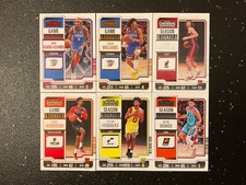 2023-24 Contenders Basketball Inserts: Draft Class, Rookie Stallions + (U Pick)