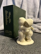 Vintage Dept 56 Snowbabies I Need A Hug Retired Figurine