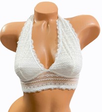 Victoria s Secret White Lace Bralette Size Small
