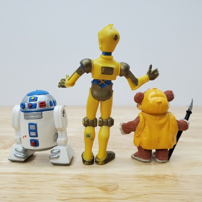 STAR WARS COMICS Spain - Figurine PVC R2D2 C3PO - Star Wars Vintage LFL 1986 EUR 59,90 - FR