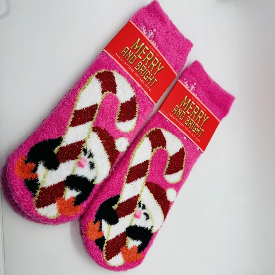 ¡NUEVO 2023! 2 PARES DE CALCETINES DE SALÓN CON INFUSIÓN DE KARITÉ BAÑO Y CUERPO FUNCIONA ALEGRE Y BRILLANTE Foto 2 de 4