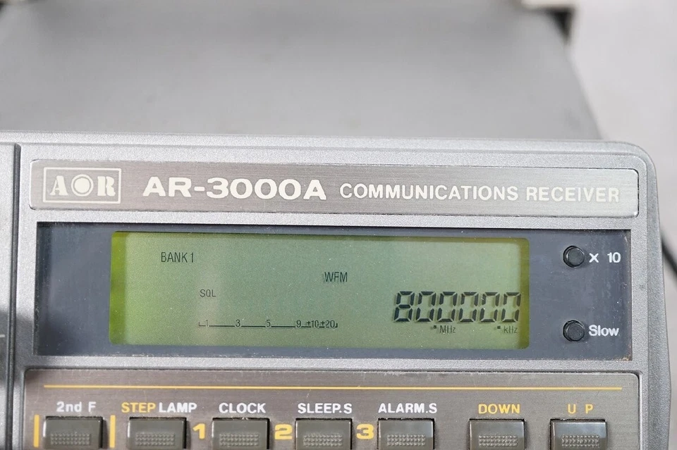 AOR AR3000A Communications Receiver - 100KHz to 2000MHz wide band - Image 3 of 4