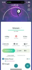 Pokemon Go Unown Letter P