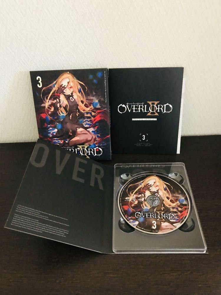 Overlord Over Lord Season 2 Vol.1-3 LIMITED EDITION Blu-ray set F