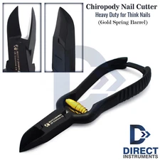 Professional Toenail Clipper for Thick Nail Fungus Barrel Spring Heavy Duty