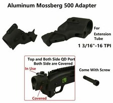HOT  Aluminum Adapter for Mossberg 500 590, Swivel Port on Top and Both Side