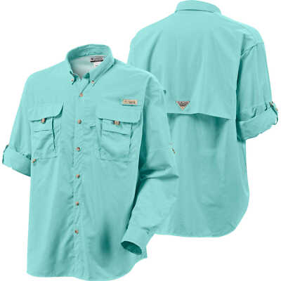 Chemise De Pêche Columbia PFG Bonehead Homme – 2XL Vert – Légère, Ventilée, Résistante