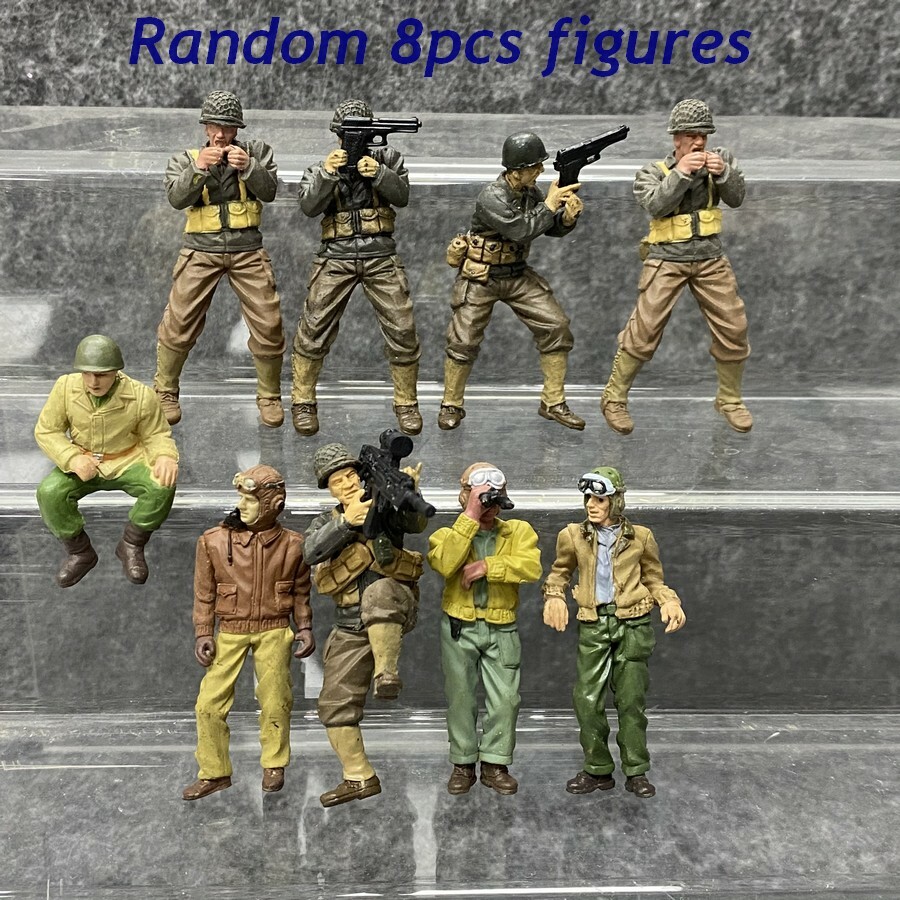ミリタリー FORCE OF VALOR 1/32 8pcs 1:32 Scale Forces of Valor WWII German Cavalry US