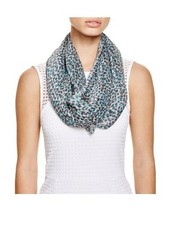 Helene Berman Animal-Print Silk Scarf RV 118