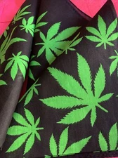 Pack Of 3 Bandanas. Adult/Weed/Hemp Leaf/Fun Pattern.