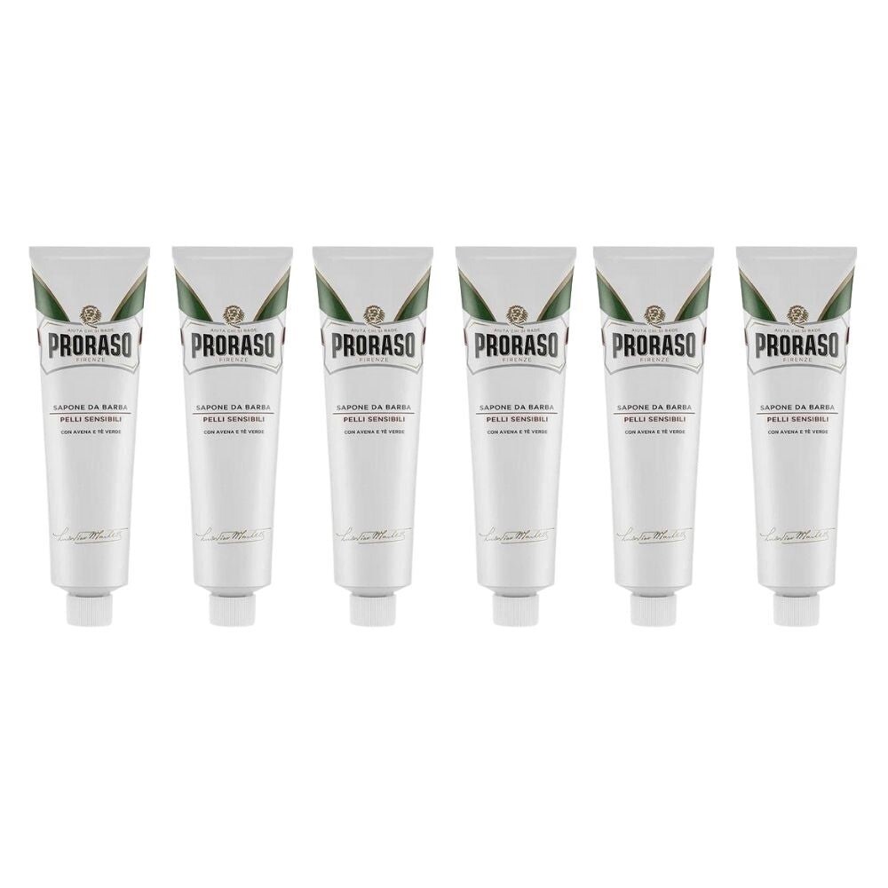 In Tube Sensitive Skin - White 5.2 Oz - 6 Pack Fresh Stock