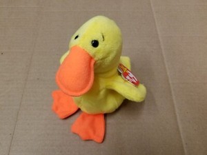 quackers beanie baby 4024