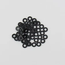 50 PCS NEW Drum Tension Rod Nylon Washers BLACK 