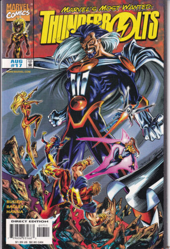 THUNDERBOLTS Vol. 1 #17 August 1998 MARVEL Comics - Lightning Rods - 第 1/2 張圖片