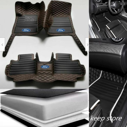 For Ford F150 Full Cab Car Floor Mats Auto Liner Carpets Waterproof 2004-2024 - Picture 9 of 28