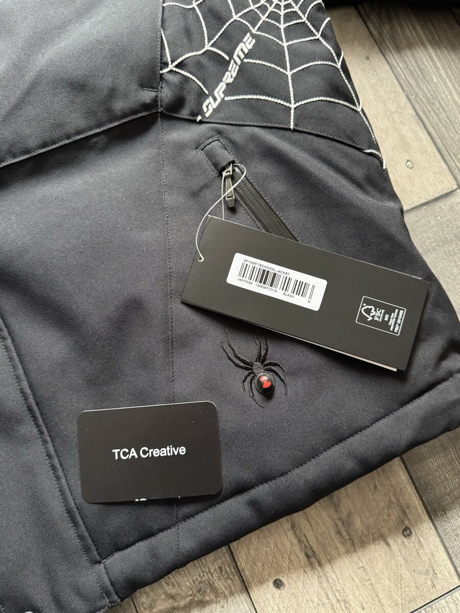 Supreme Spyder Technical Jacket “Black” - Medium | eBay Supreme Spyder Technical Jacket “Black” - Medium | eBay