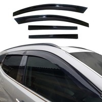 4X Windabweiser Regenabweiser FüR Kia Sportage 2015-2021 Acryl Dunkel