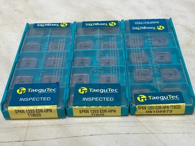 30 Stück *   TAEGUTEC  SPKN 1203EDR-HPN    TT 8020   Zum Fräsen