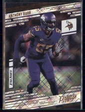 2021 Panini Prestige - Anthony Barr #162 Xtra Points Diamond
