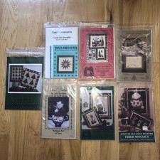 Lot Of 7 Christmas Themed Quilting Patterns