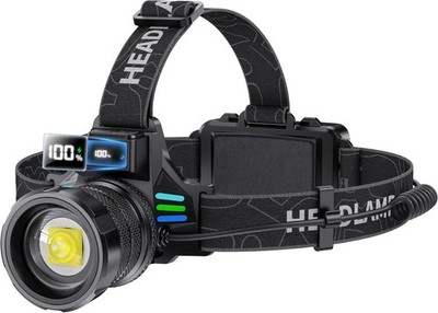 Super Bright Headlamp Rechargeable 4000 High Lumens LED Head Lamp Battery Powere
