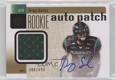 2011 SP Authentic /699 Greg Salas #210 RPA Rookie Patch Auto RC