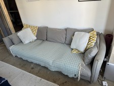 Three Seater Sofa Grey