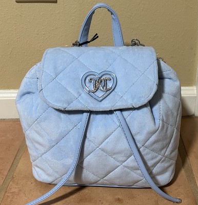 NWT Juicy Couture Silver Quilted Bag Backpack Juicy Couture 2 in 1 mini purse and backpack | Mercari main image 4
